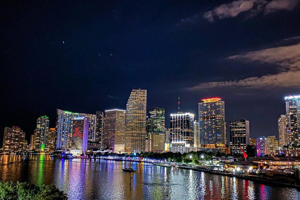 Miami Sunset City View Buitenkant foto