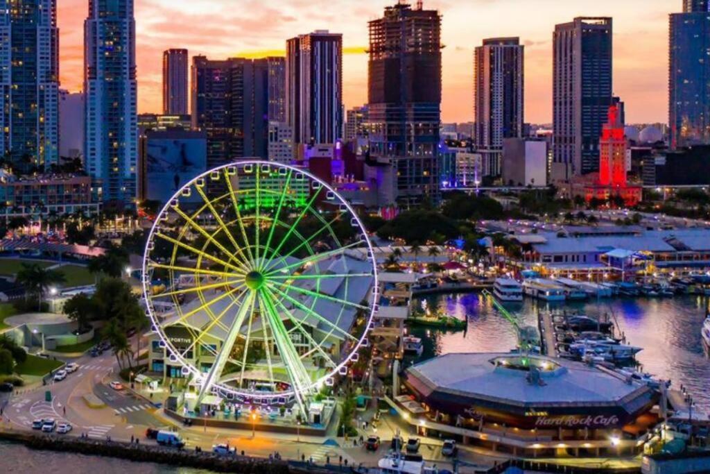 Miami Sunset City View Buitenkant foto