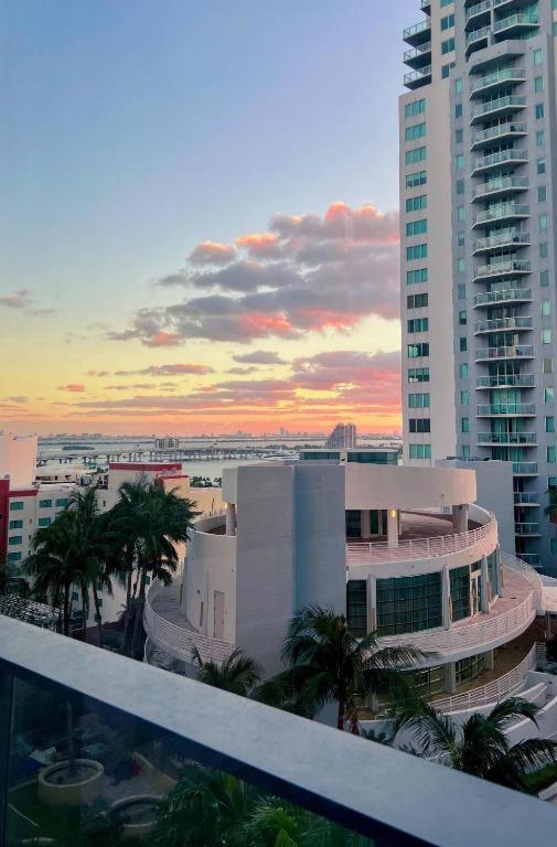 Miami Sunset City View Buitenkant foto