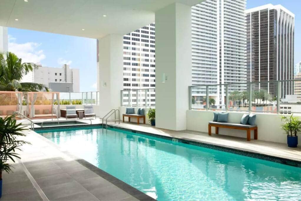 Miami Sunset City View Buitenkant foto